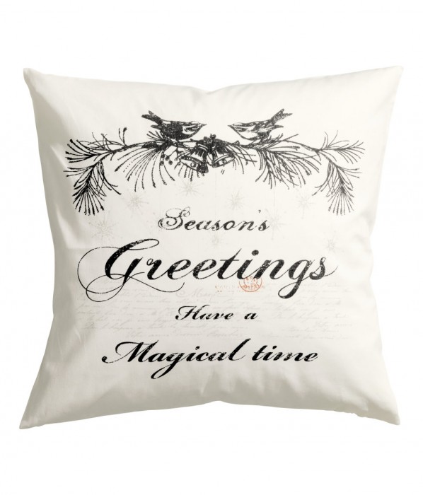 Seasons Greetings Pillow