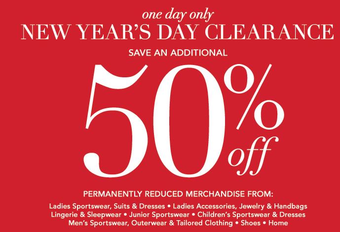 Tips for Shopping The Dillard's New Years Day Sale (updated Jan. 2