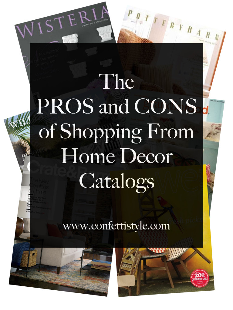 Catalog Shopping for Home Decor: The Pros and Cons  ConfettiStyle